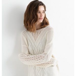 Lucky Brand Cream Sweater